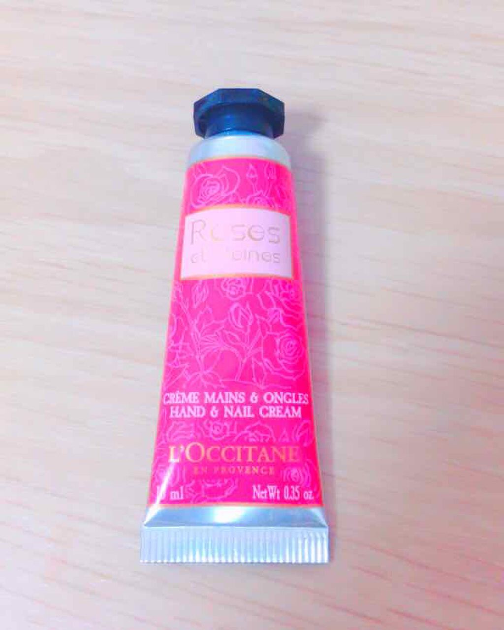 ローズ ベルベットハンド＆ネイルクリーム/L'OCCITANE/ハンドクリームを使ったクチコミ（2枚目）