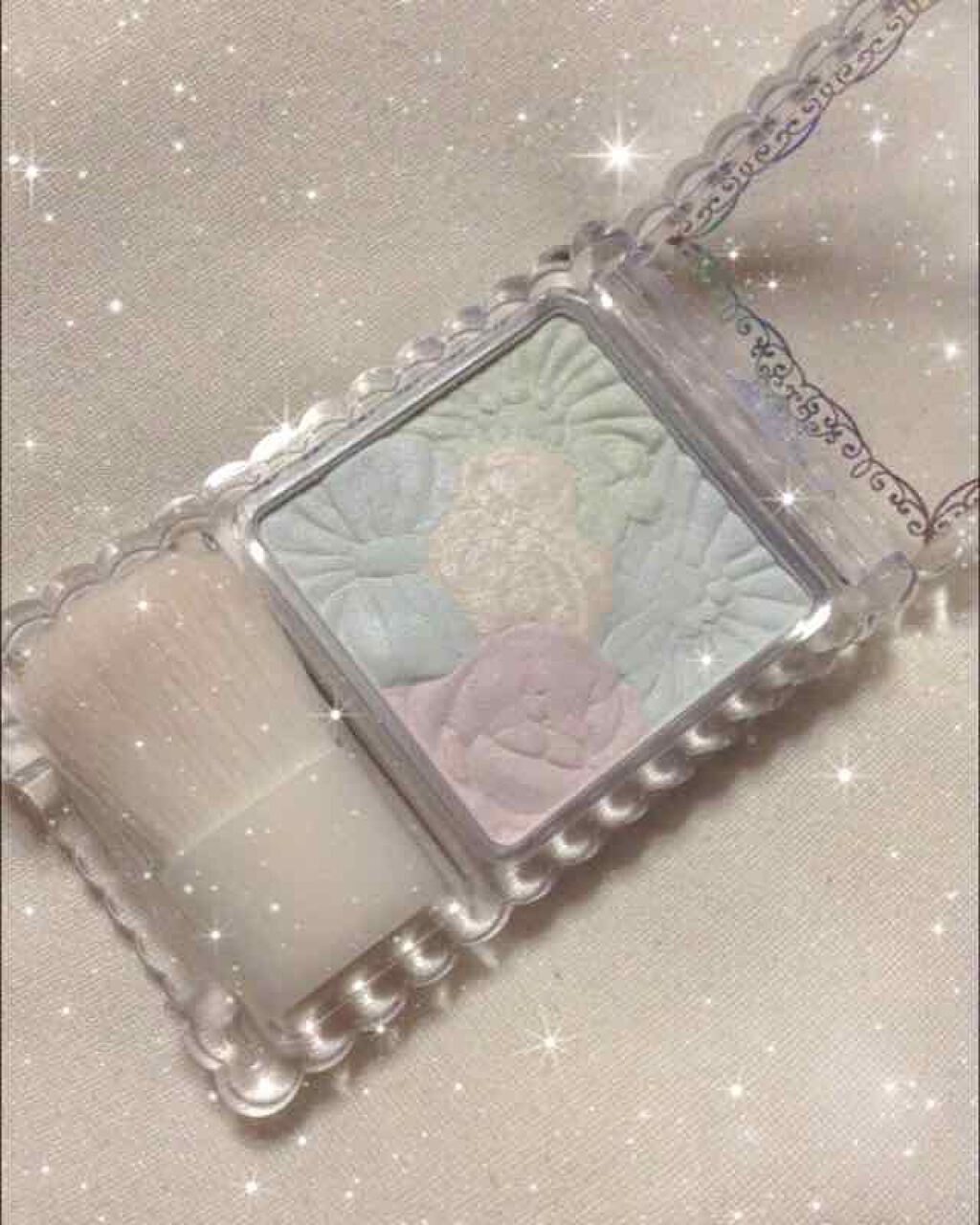 グロウフルールハイライター/キャンメイク/パウダーハイライトを使ったクチコミ(2枚目)