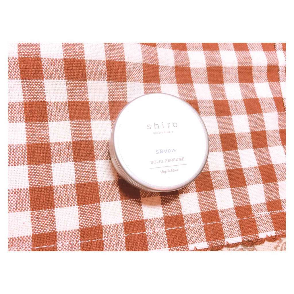 サボン 練り香水/SHIRO/練り香水を使ったクチコミ(1枚目)