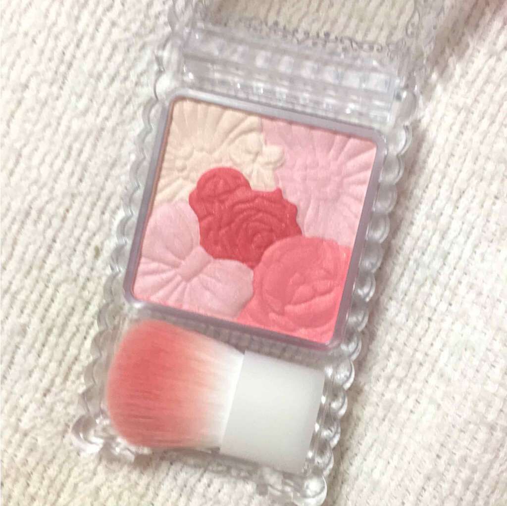 グロウフルールチークス/キャンメイク/パウダーチークを使ったクチコミ(1枚目)