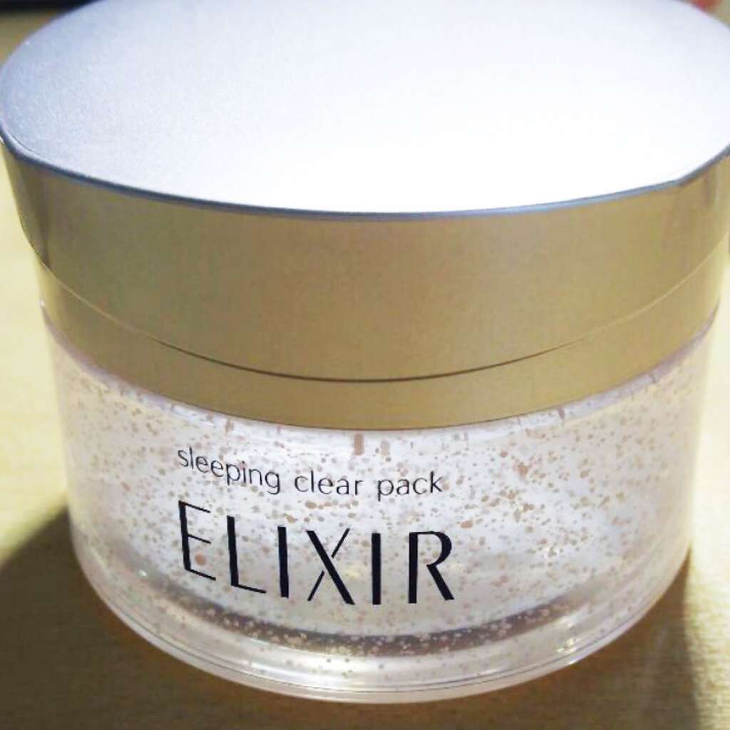 エリクシール ホワイト ブライトニング スリーピングジェルパック/エリクシール/フェイスクリームを使ったクチコミ(1枚目)