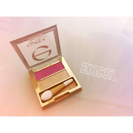 デュアルアイシャドウ N/excel/アイシャドウパレットを使ったクチコミ(3枚目)