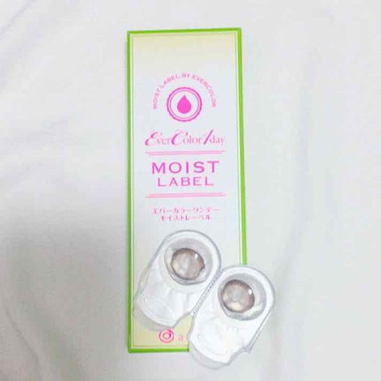 エバーカラーワンデーナチュラル モイストレーベルUV/エバーカラー/ワンデー(1DAY)カラコンを使ったクチコミ(1枚目)