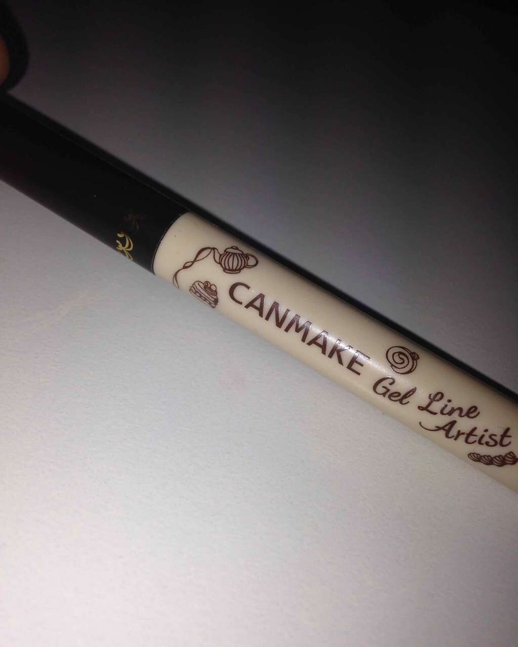 ジェルラインアーティスト/キャンメイク/ジェルアイライナーを使ったクチコミ(1枚目)