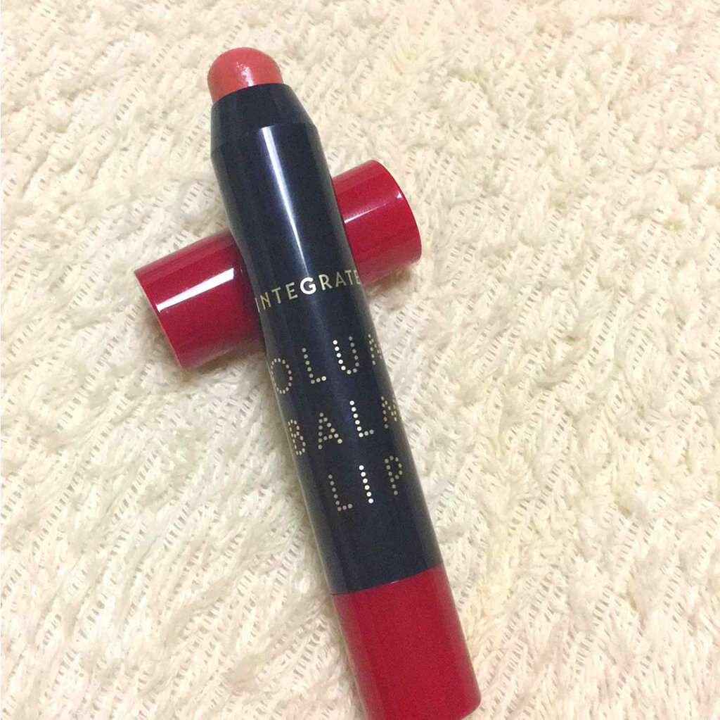 ボリュームバームリップ N/インテグレート/口紅を使ったクチコミ(2枚目)