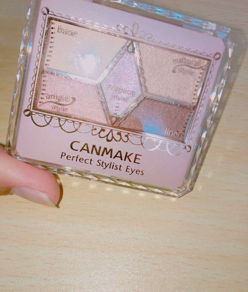 【旧品】パーフェクトスタイリストアイズ/キャンメイク/アイシャドウパレットを使ったクチコミ(1枚目)