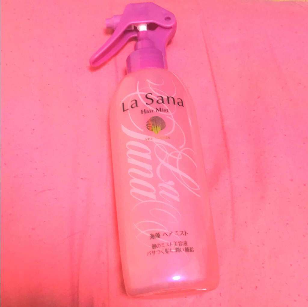 海藻 モイスト ヘア ミスト/ラサーナ/プレスタイリング・寝ぐせ直しを使ったクチコミ(1枚目)