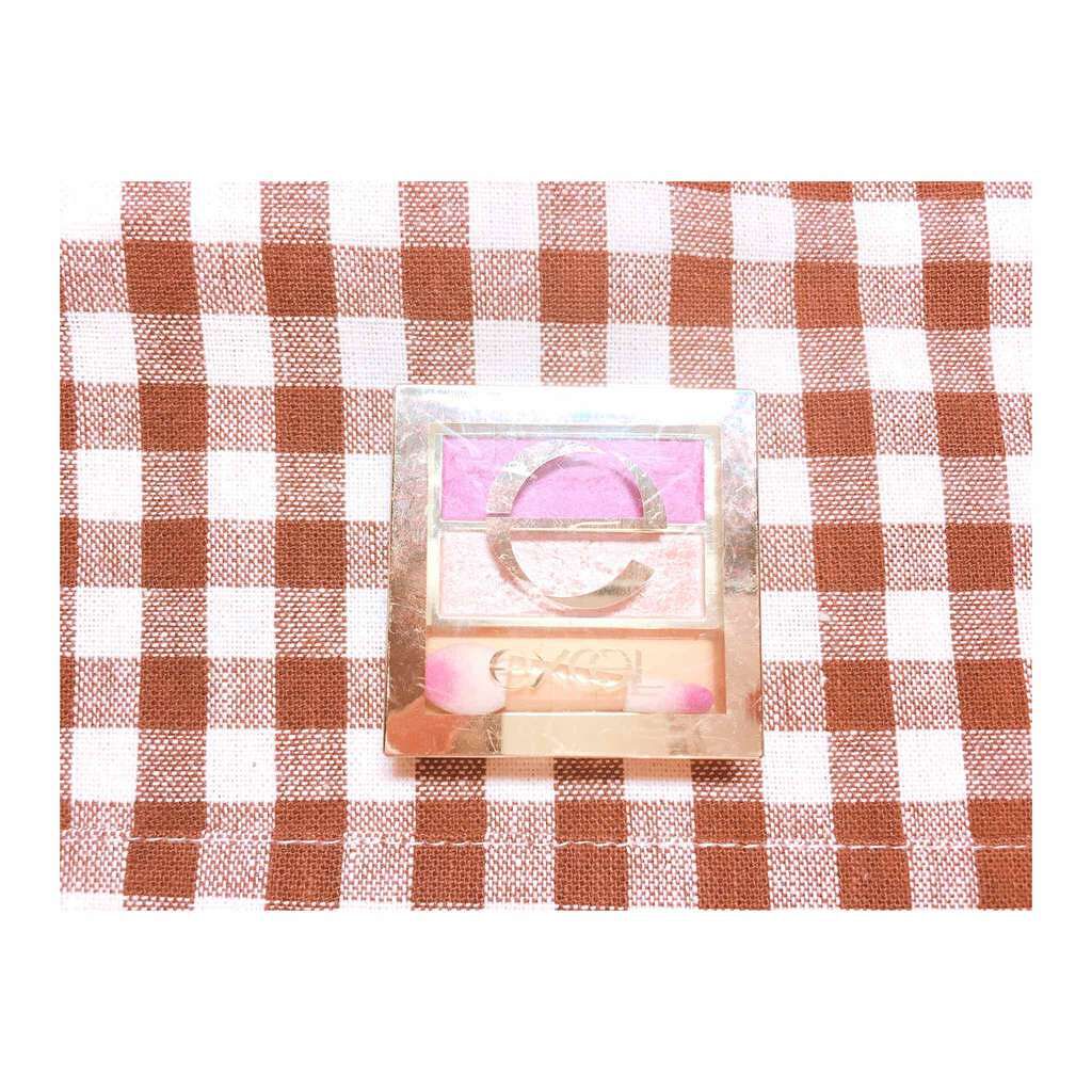 デュアルアイシャドウ N/excel/アイシャドウパレットを使ったクチコミ(1枚目)