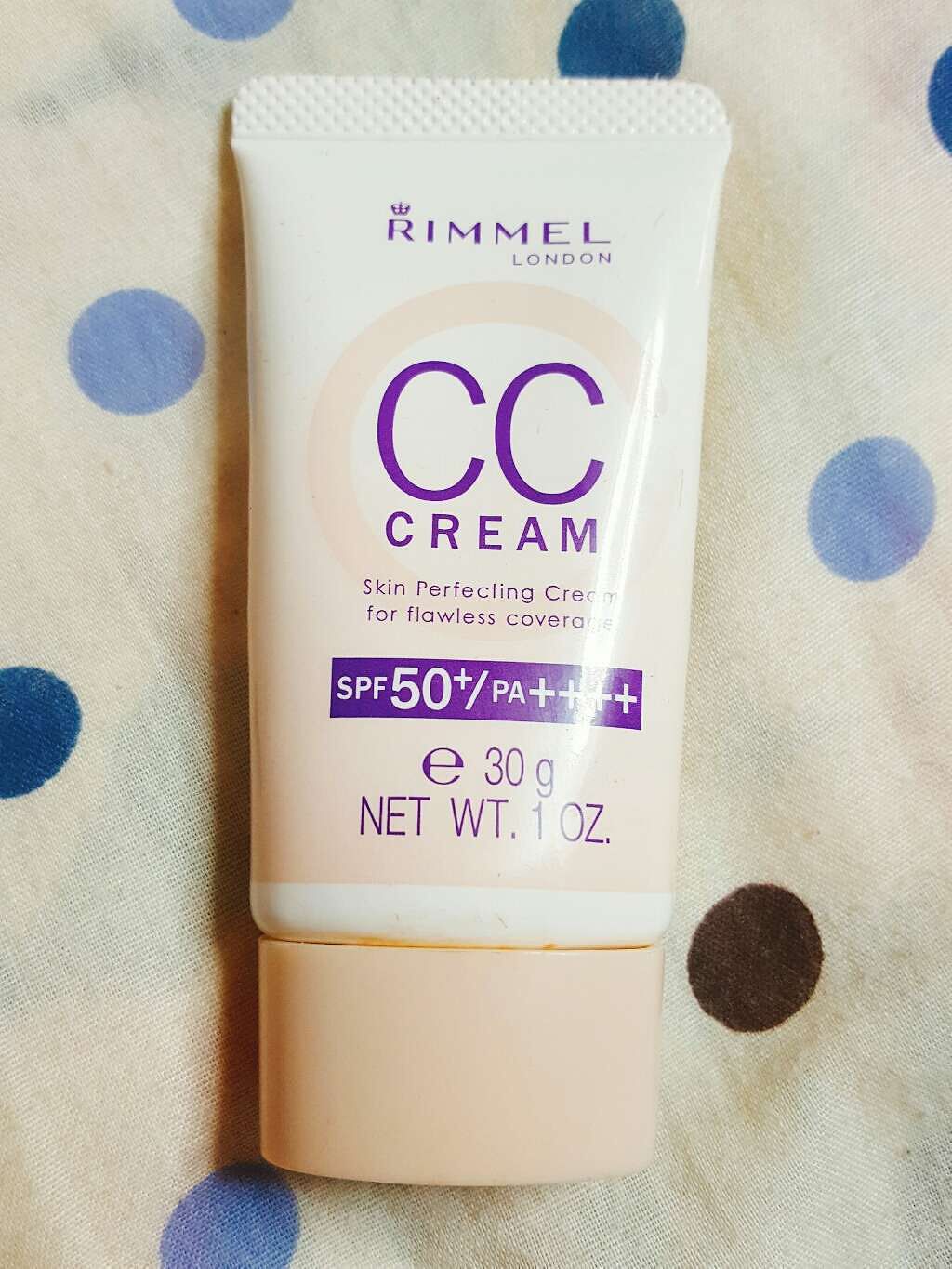 リンメル ロンドン CCクリームのクチコミ「これは昔のパッケージなのかもしれません😅

カバー力、紫外線防御指数、コスパすばらしいです☺💕.....」（1枚目）