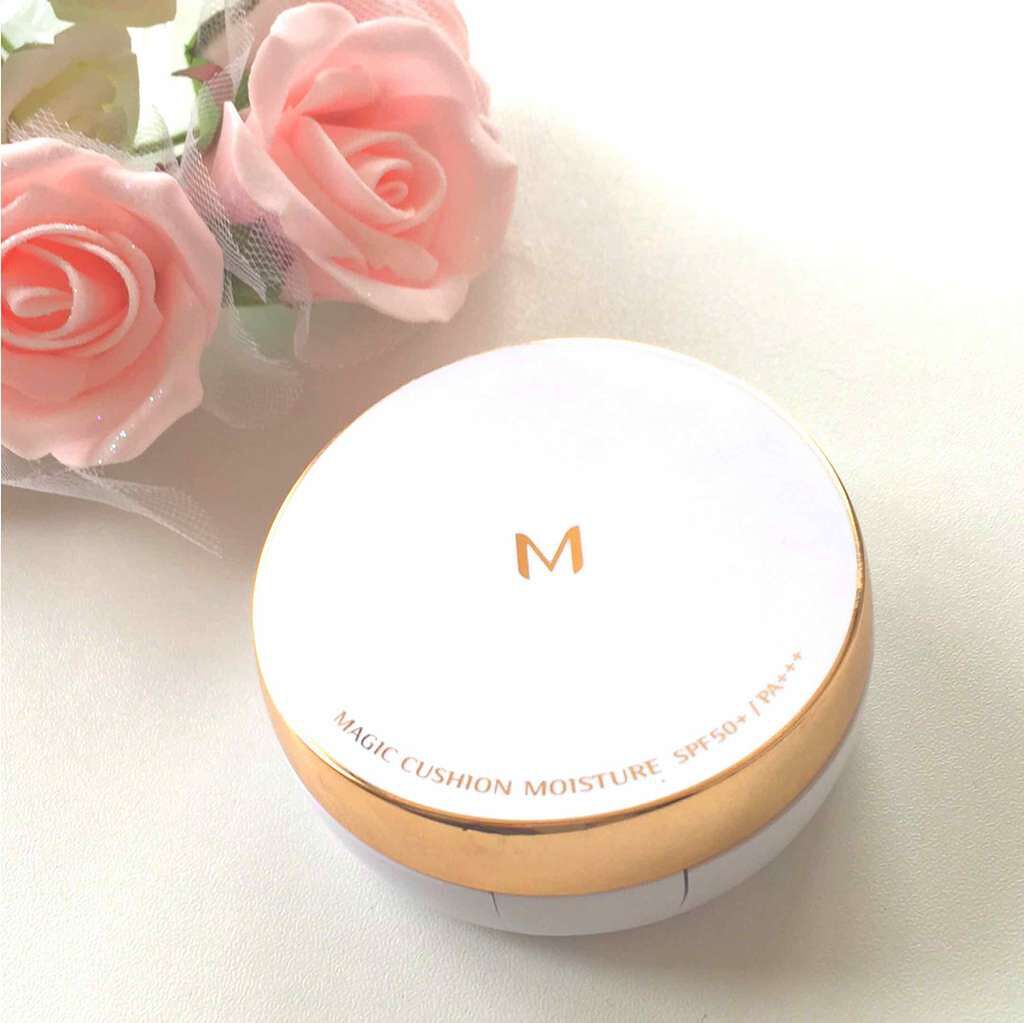 M クッション ファンデーション(モイスチャー)/MISSHA/クッションファンデーションを使ったクチコミ（1枚目）