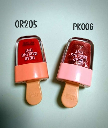 ディアダーリン ウォータージェルティント/ETUDE/リップティントを使ったクチコミ(2枚目)