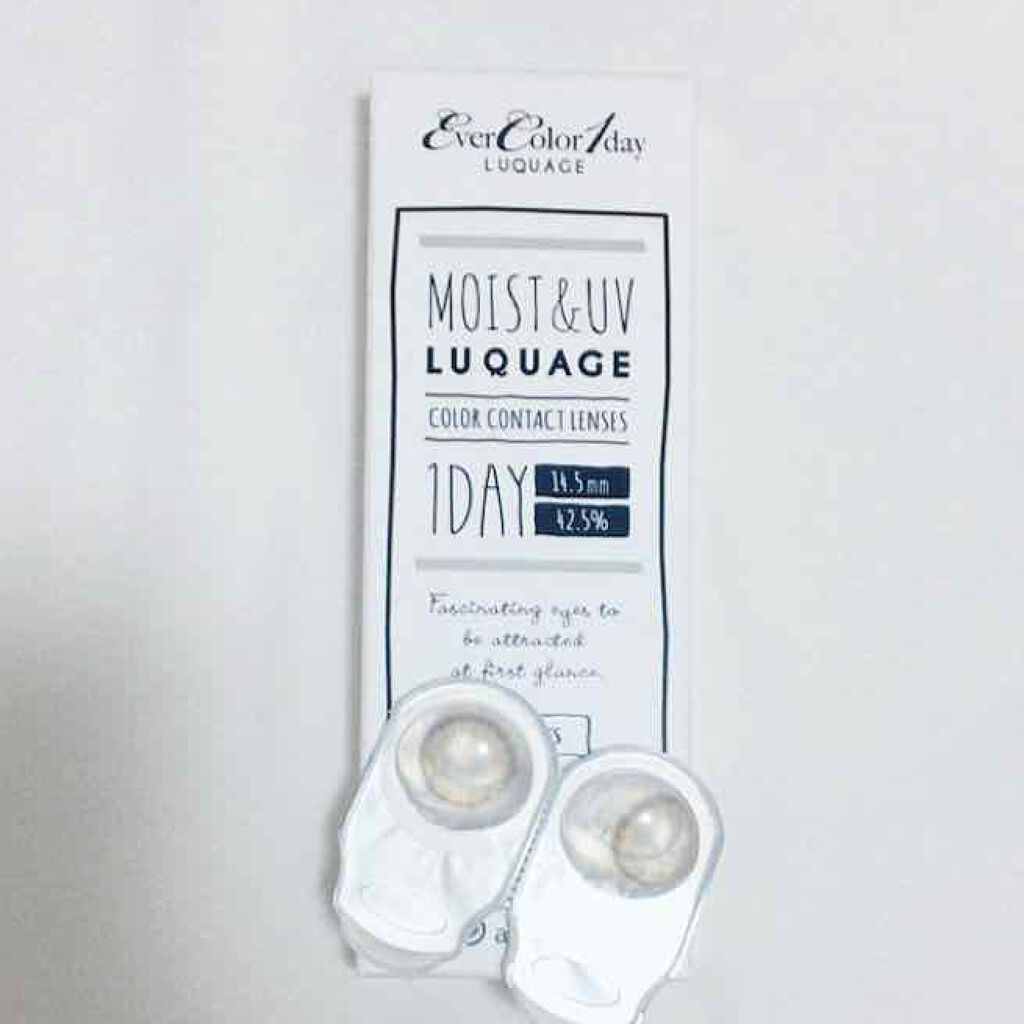 エバーカラーワンデーナチュラル モイストレーベルUV/エバーカラー/ワンデー(1DAY)カラコンを使ったクチコミ(1枚目)