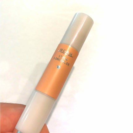 ノア スティックコンシーラーのクチコミ「01番
クマやほうれい線のところに塗ってます。
カバー力はまぁまぁかなーと思いました。..」(1枚目)