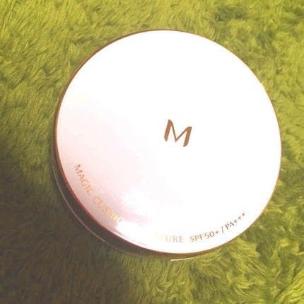 M クッション ファンデーション(モイスチャー)/MISSHA/クッションファンデーションを使ったクチコミ(1枚目)