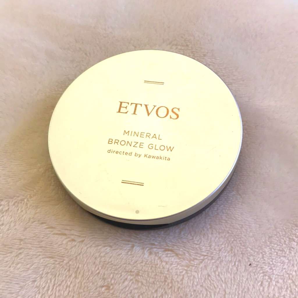 ミネラルブロンズグロウ/エトヴォス/ジェル・クリームチークを使ったクチコミ(1枚目)