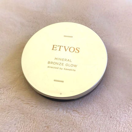 ミネラルブロンズグロウ/エトヴォス/ジェル・クリームチークを使ったクチコミ(1枚目)