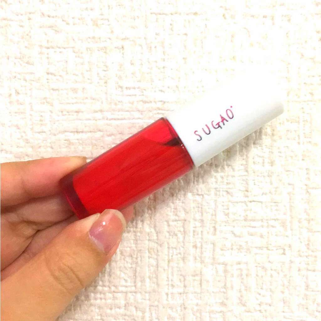 ジュレ感リップティント/SUGAO®/リップグロスを使ったクチコミ（1枚目）