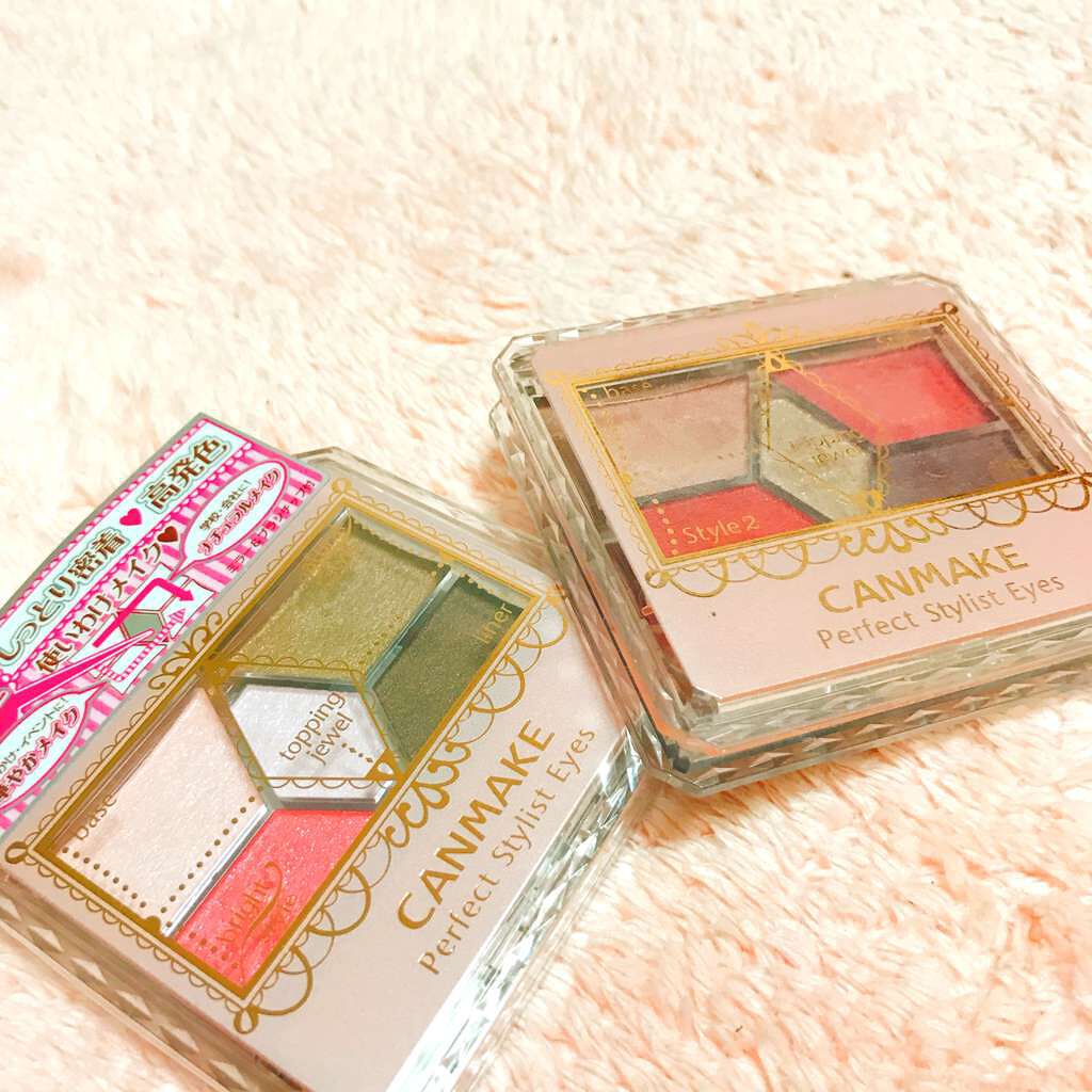 【旧品】パーフェクトスタイリストアイズ/キャンメイク/アイシャドウパレットを使ったクチコミ（1枚目）