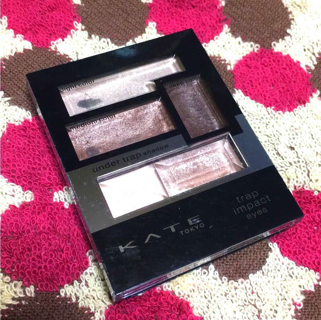 トラップインパクトアイズ/KATE/アイシャドウパレットを使ったクチコミ(1枚目)
