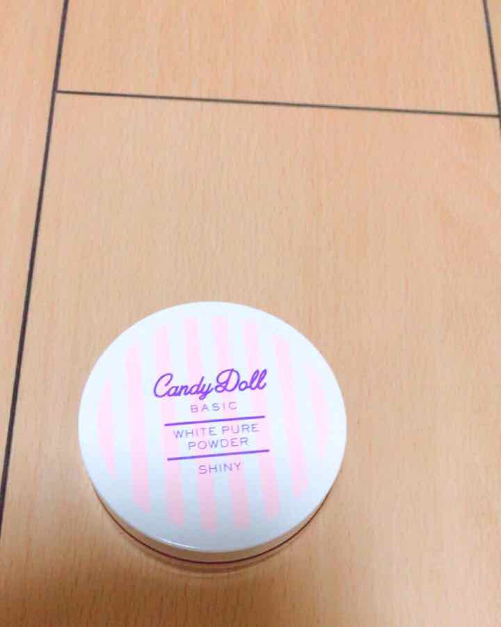 ホワイトピュアパウダー＜シャイニー＞/CandyDoll/ルースパウダーを使ったクチコミ（1枚目）