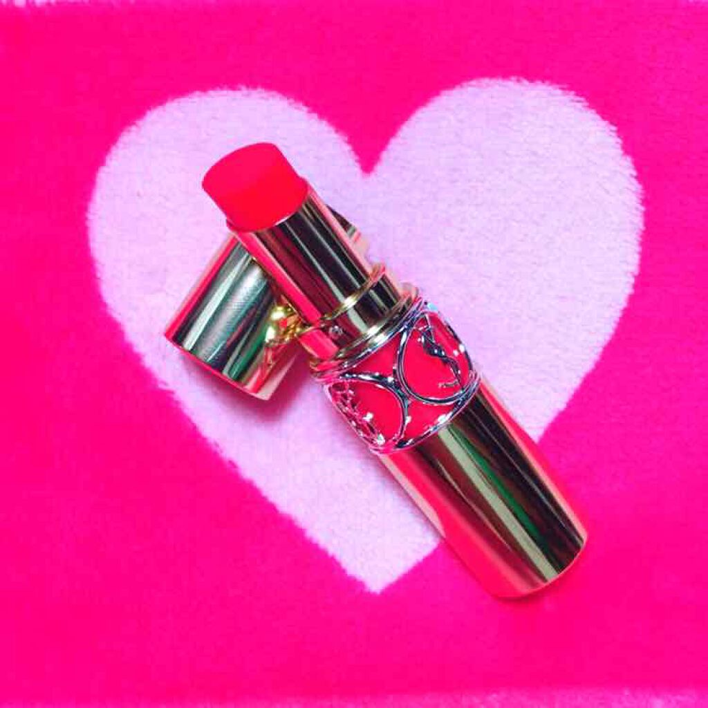 ルージュ ヴォリュプテ シャイン/YVES SAINT LAURENT BEAUTE/口紅を使ったクチコミ(1枚目)