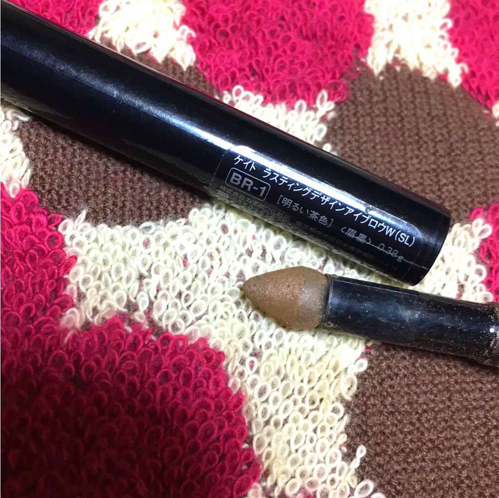 ラスティングデザインアイブロウW(SL)/KATE/パウダーアイブロウを使ったクチコミ(3枚目)