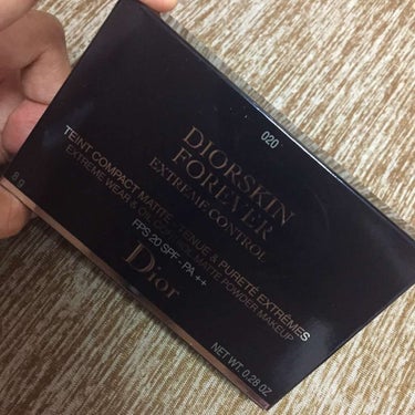 ディオールスキン フォーエヴァー コンパクト エクストレム コントロール/Dior/パウダーファンデーションを使ったクチコミ（1枚目）