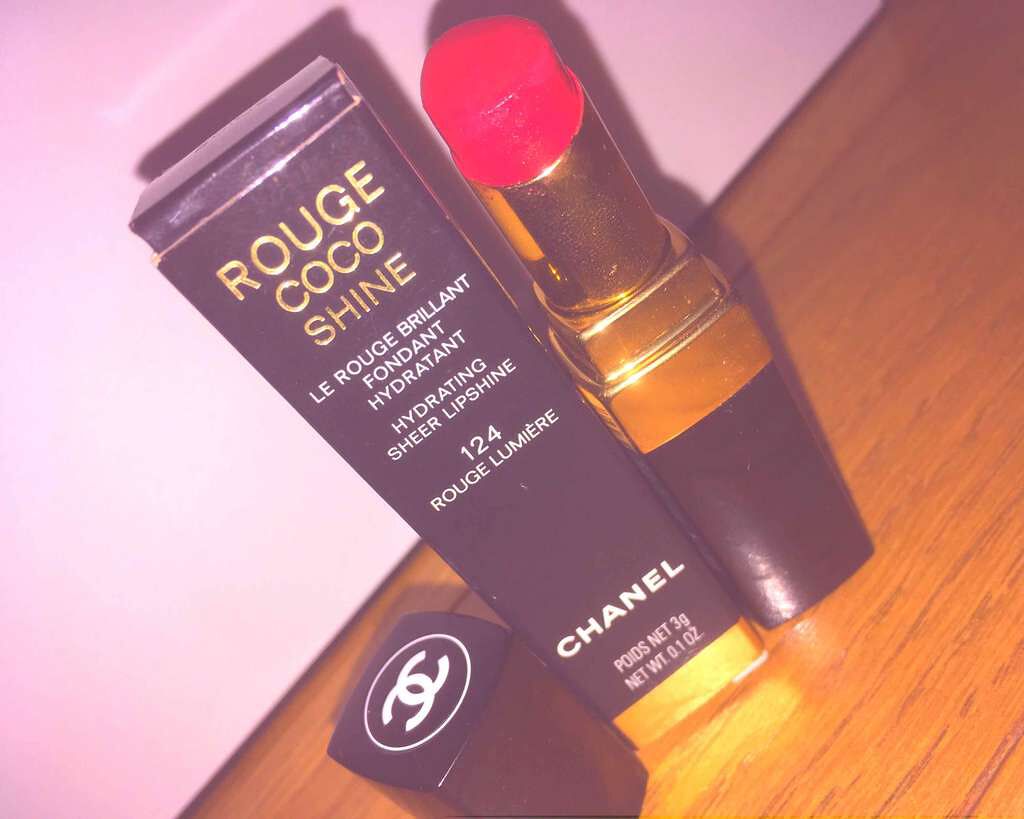ルージュ ココ シャイン/CHANEL/口紅を使ったクチコミ（2枚目）