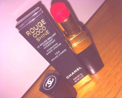 ルージュ ココ シャイン/CHANEL/口紅を使ったクチコミ(2枚目)