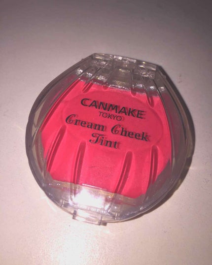 クリームチーク ティント/キャンメイク/ジェル・クリームチークを使ったクチコミ(1枚目)