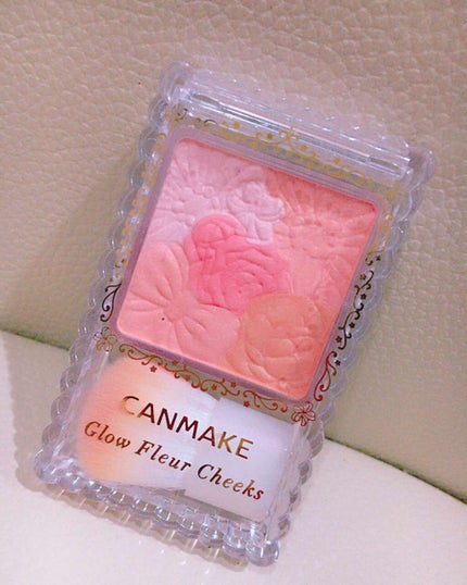 グロウフルールチークス/キャンメイク/パウダーチークを使ったクチコミ(1枚目)
