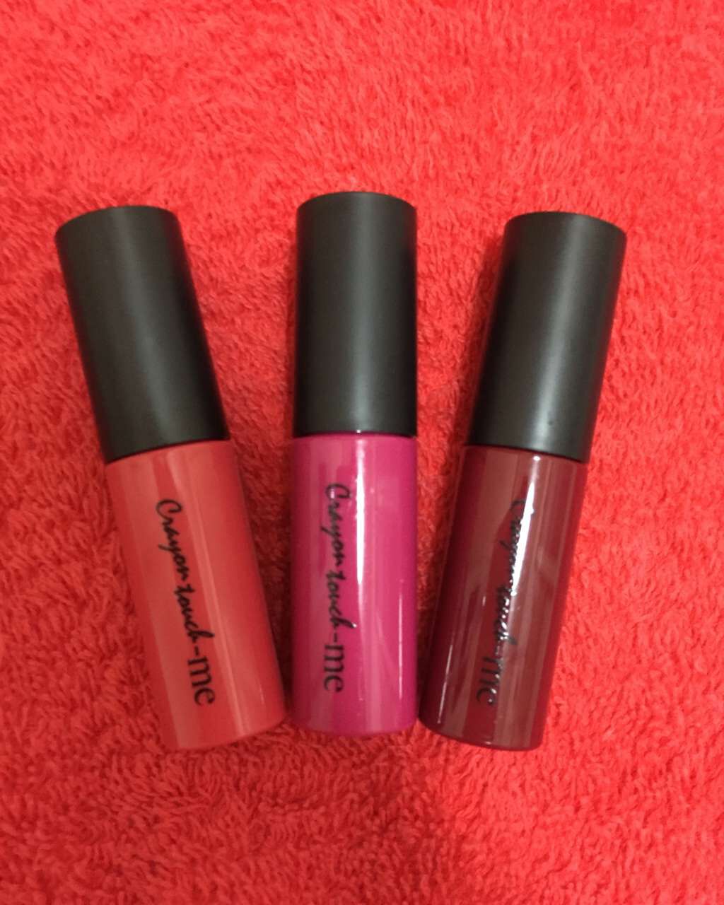 ベルベットリキッドルージュ/crayontouch-me/口紅を使ったクチコミ(1枚目)