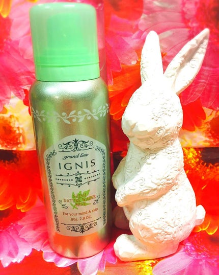 みさきのクチコミ「イグニス フレッシュ ネイチャー ウォーター ミスト
80g
とてもリラックスできる香りで.....」(1枚目)