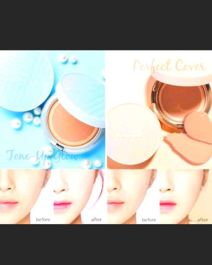 ザ オリジナル テンションパクト パーフェクトカバー/MISSHA/クリーム・エマルジョンファンデーションを使ったクチコミ(1枚目)