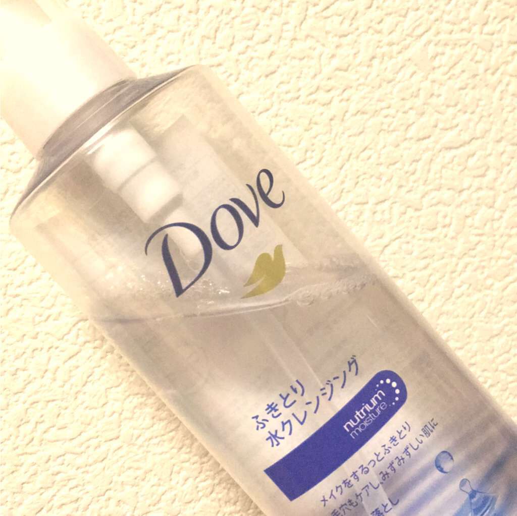 ふきとり水クレンジング/ダヴ/クレンジングウォーターを使ったクチコミ（1枚目）