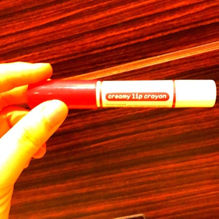 クリーミークレヨンリップ/ettusais/口紅を使ったクチコミ(1枚目)