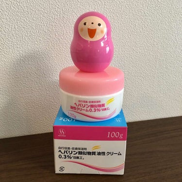 ヘパリン 類似物質 油性クリーム 0.3%🎀

皮膚科で処方してもらえるクリームです。

たくさん入っているので顔・全身の保湿にもたっぷり使えます。

効能というよりは、肌荒れを起こしているときなど、肌