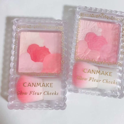 グロウフルールチークス/キャンメイク/パウダーチークを使ったクチコミ(1枚目)