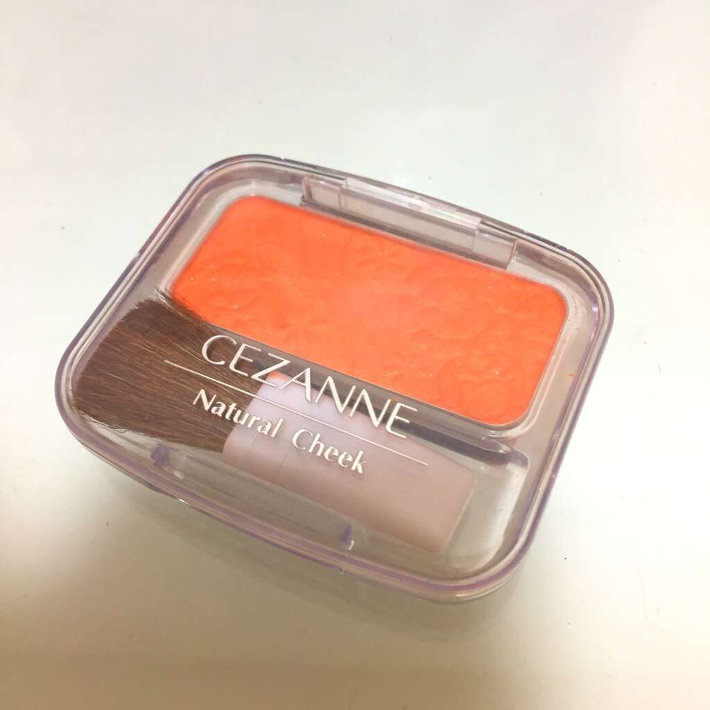 ナチュラル チークN/CEZANNE/パウダーチークを使ったクチコミ（1枚目）
