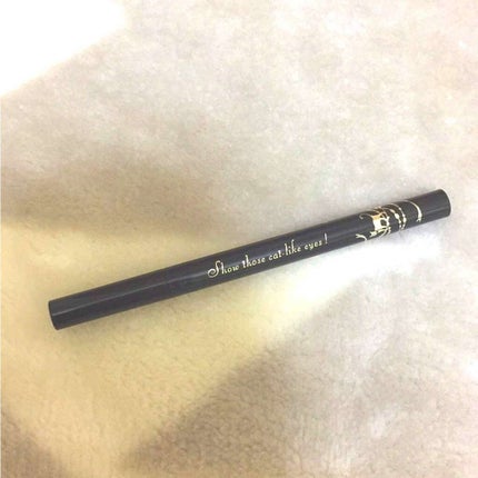 キャットルック リキッドライナー/インテグレート/リキッドアイライナーを使ったクチコミ(1枚目)