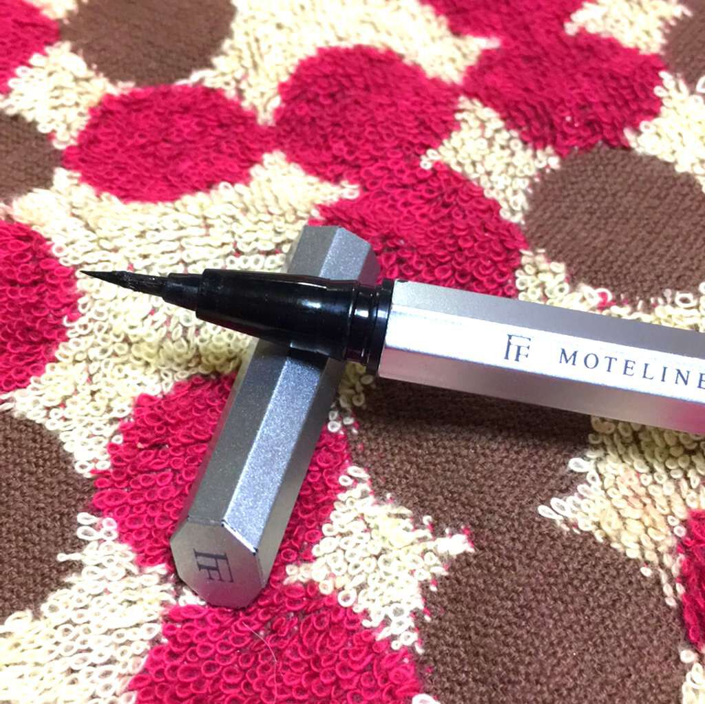 モテライナー リキッド/UZU BY FLOWFUSHI/リキッドアイライナーを使ったクチコミ(2枚目)