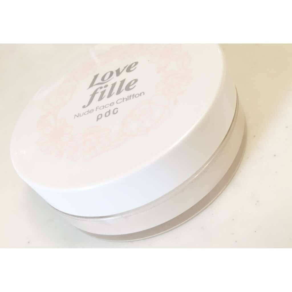ヌードフェイスシフォン N/ラブフィーユ/ルースパウダーを使ったクチコミ(1枚目)