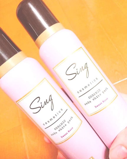 オーガニック炭酸ホワイトパック/Sing/洗い流すパック・マスクを使ったクチコミ(1枚目)