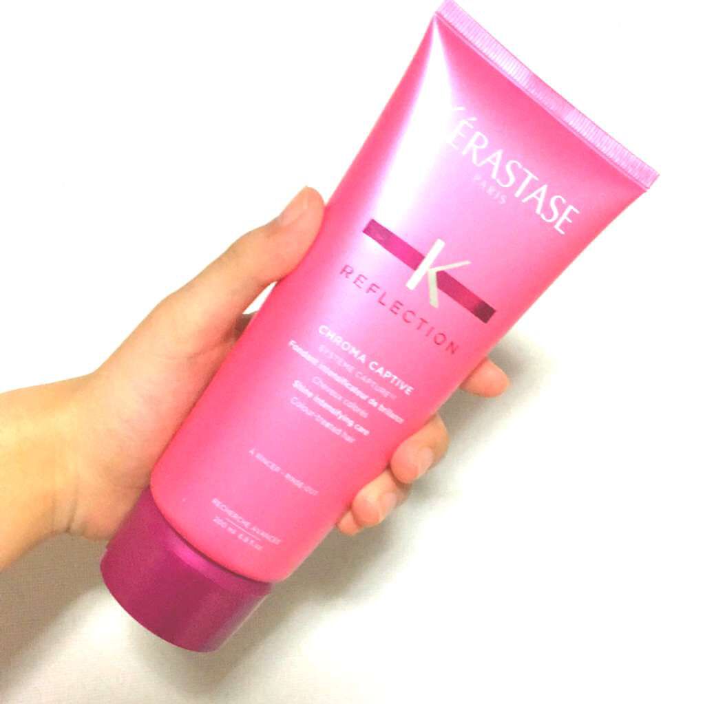 ケラスターゼ RF フォンダン クロマ キャプティブ/ケラスターゼ/洗い流すヘアトリートメントを使ったクチコミ(1枚目)