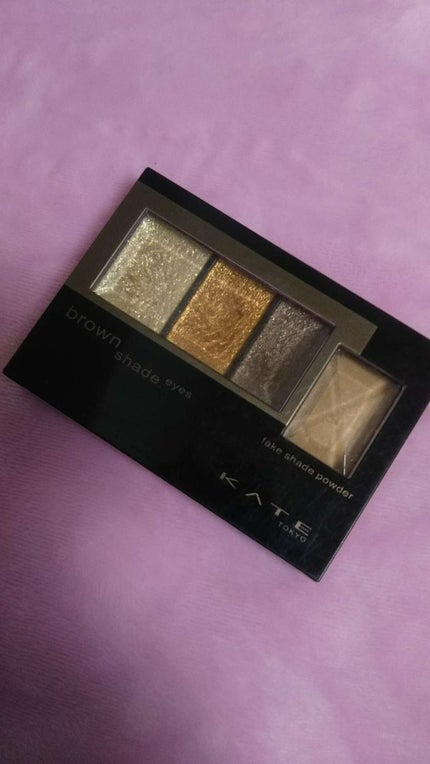 ブラウンシェードアイズ/KATE/アイシャドウパレットを使ったクチコミ(2枚目)