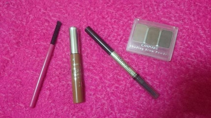 シェーディングブロウパウダー/キャンメイク/パウダーアイブロウを使ったクチコミ(1枚目)