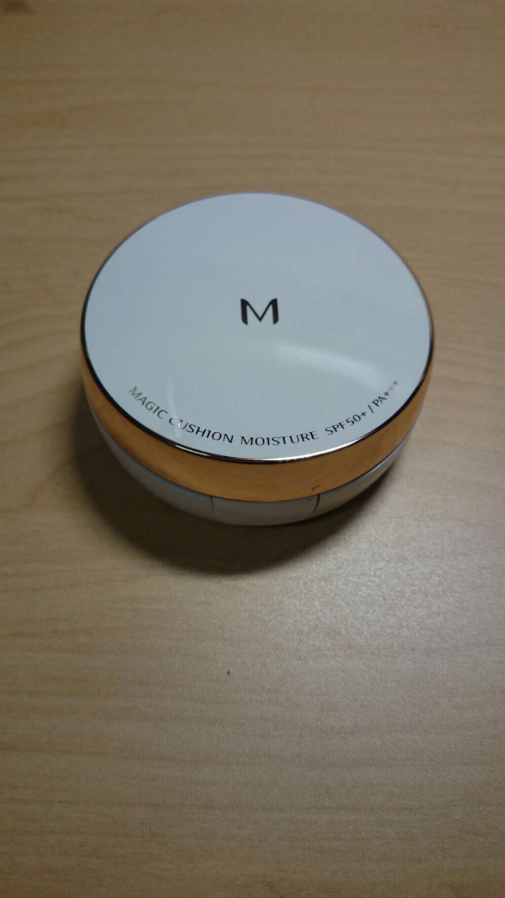 M クッション ファンデーション(モイスチャー)/MISSHA/クッションファンデーションを使ったクチコミ(1枚目)