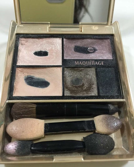 トゥルーアイシャドー/マキアージュ/アイシャドウパレットを使ったクチコミ(2枚目)