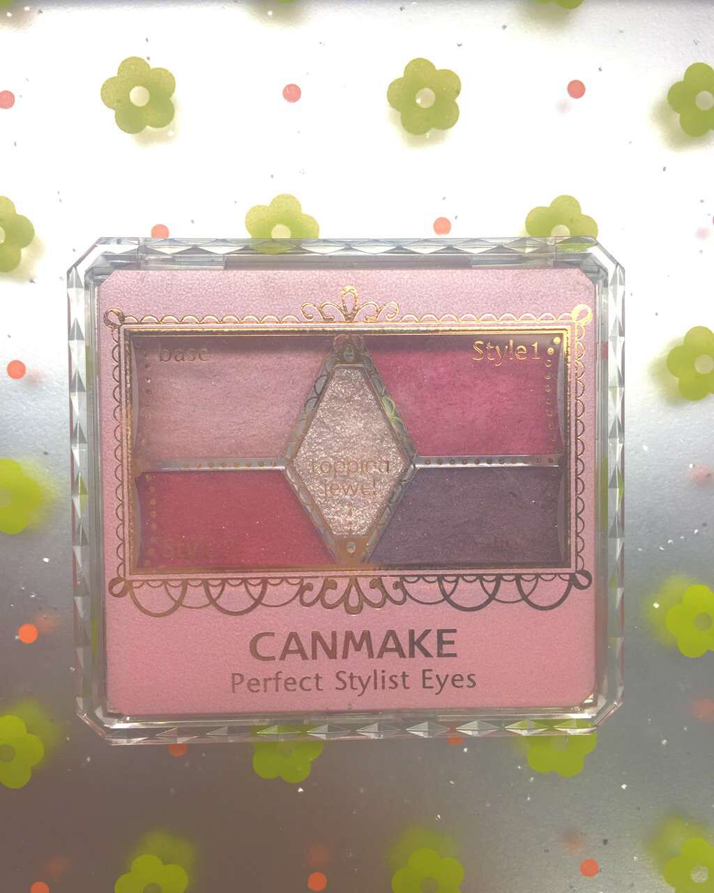 【旧品】パーフェクトスタイリストアイズ/キャンメイク/アイシャドウパレットを使ったクチコミ(1枚目)