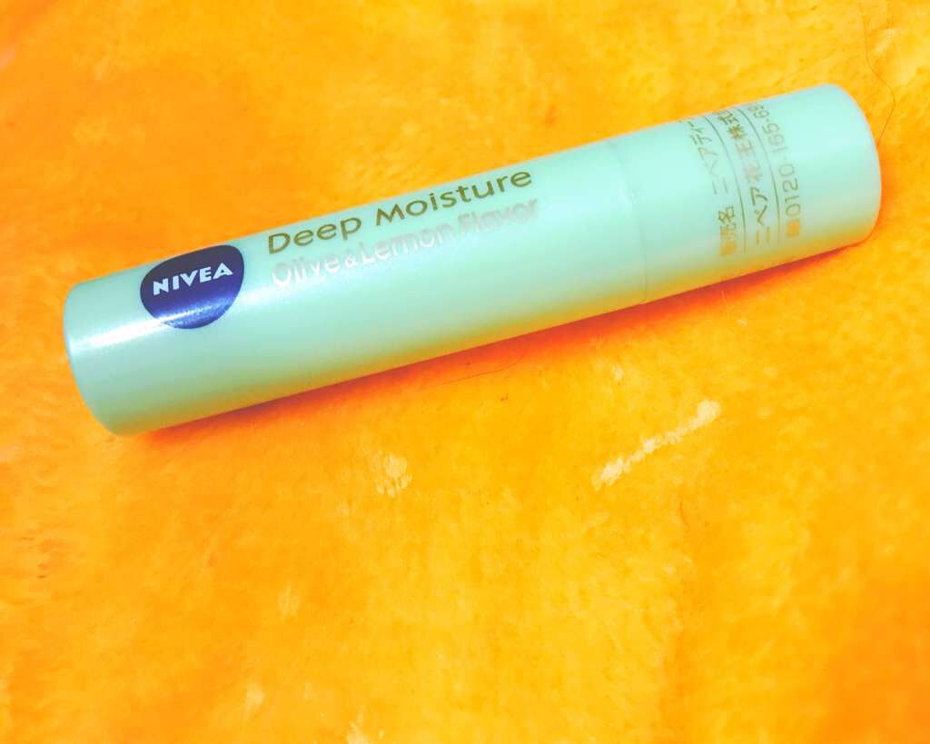 ニベア ディープモイスチャーリップ オリーブ&レモンの香り(旧) ニベア
